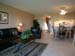 living area w/ queen sleeper sofa